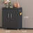 Industrial Heavy-Duty Rolling Storage Cabinet with Lock & Silent Casters