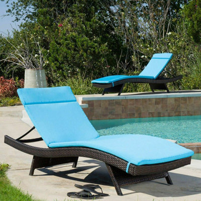 Chaise longue d'extérieur