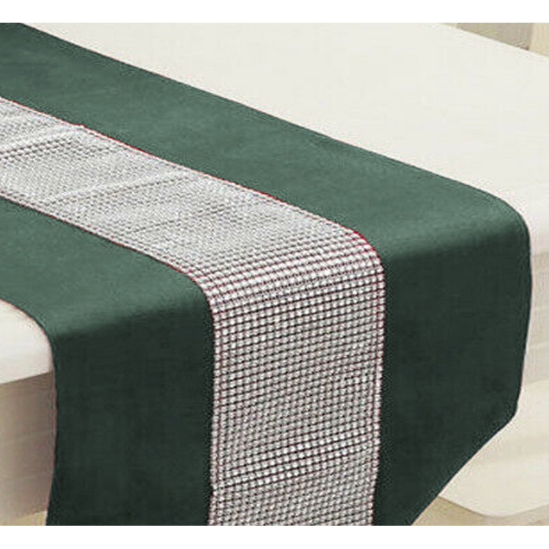 Strouse Modern Table Runner, Charcoal