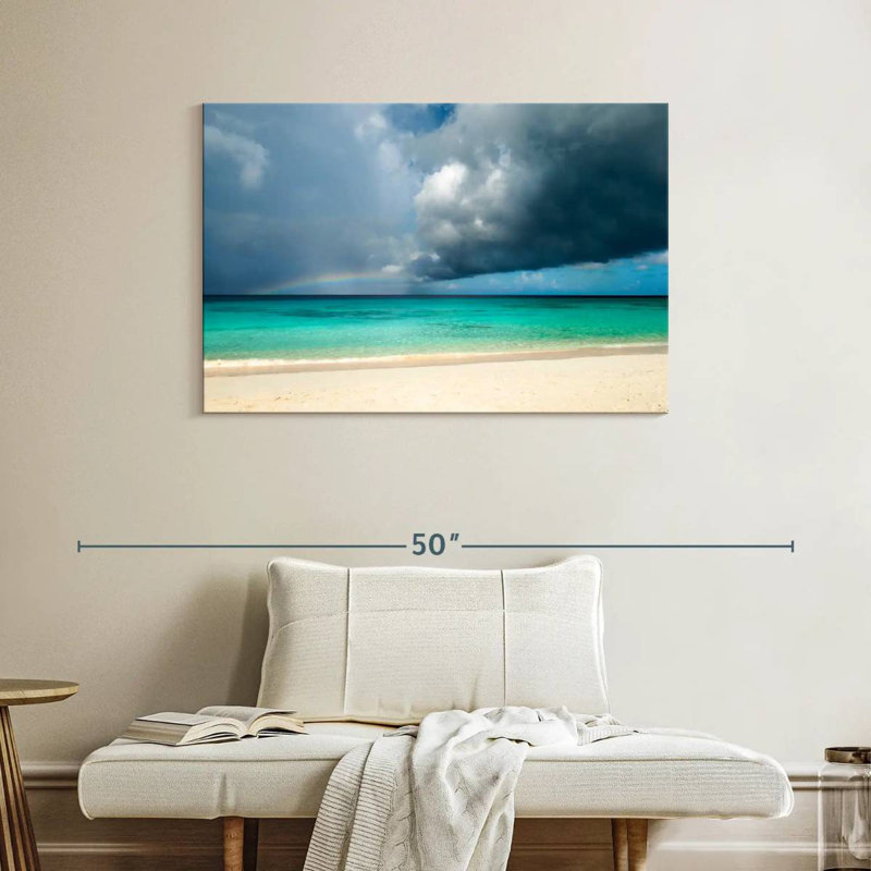 Gillard Ocean Cloudscape Rainbow, H 26 po x l 39 po