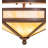 Alyesha Glass Semi Flush Mount