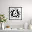 Practice Stroke 8' Framed Print on Glass