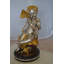 Statue Headrick Cupid Girl on A Rock - Taille: L 20 po x l 15 po x H 25 po.