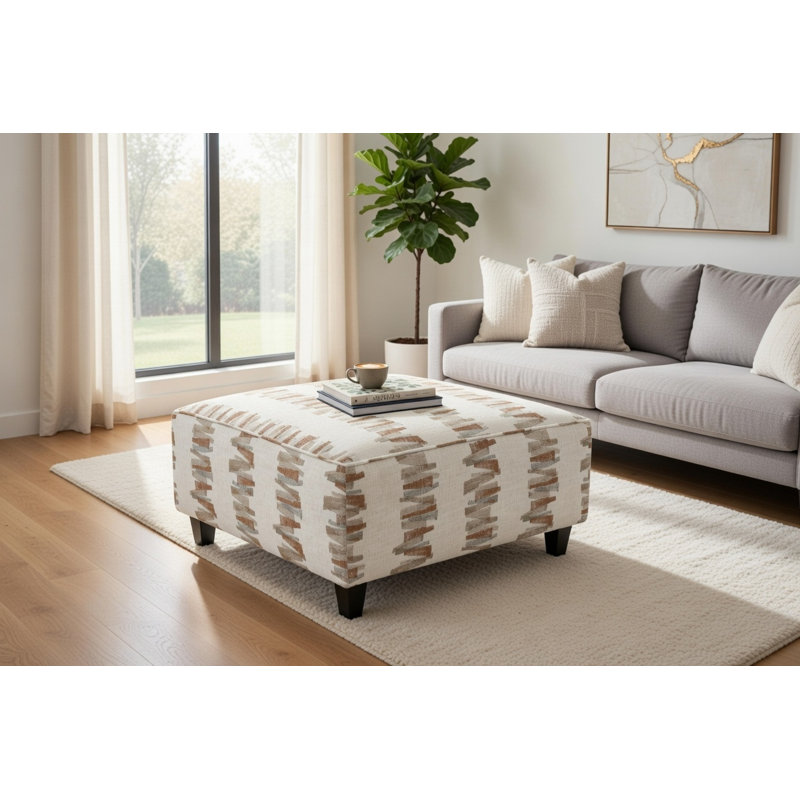 Repose-pieds Reigate, Mélange de polyester Modish Desert