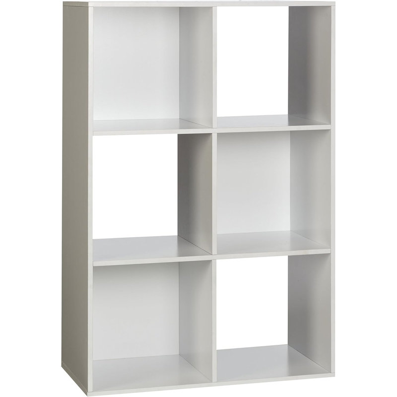 6-Cube Organizer With USB Charging Hub, Spacious Drawers, And Modern Design For Home Or Office