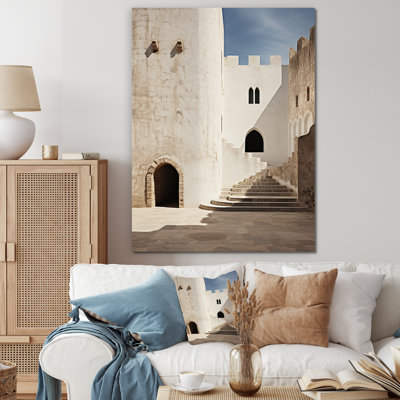 Benway Castles Minimalist Majesty V, reproduction d'art sur toile