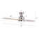 52" Gattis 2 - Blade Flush Mount LED Ceiling Fan with Remote Control and Light Kit