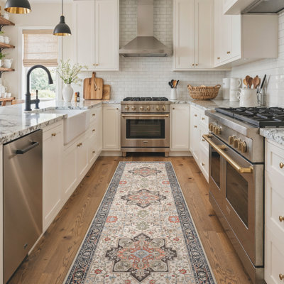 Roehit Oriental Performance Machine Washable Area Rug