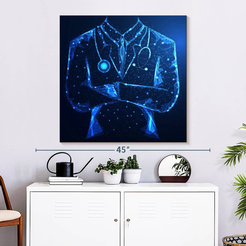 Digital Doctor, 33" H x 33" W