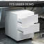 Paighton 40cm Wide 3 -Drawer File Cabinet