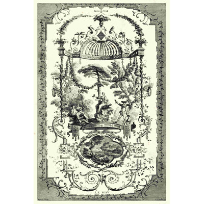 Historic Romance I by Du Roy - Wrapped Canvas Print