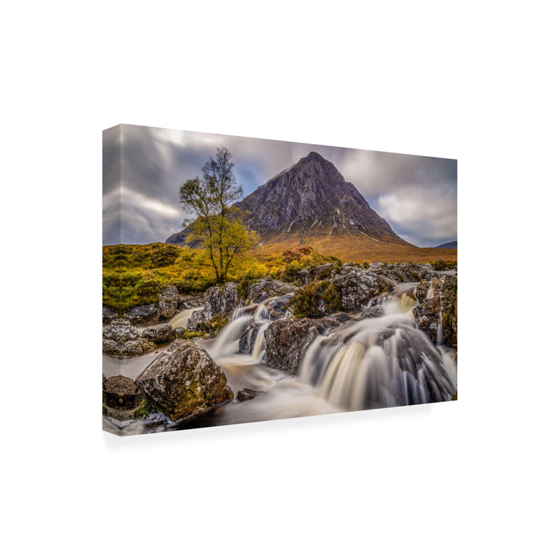 Œuvre d'art sur toile «Rhin Ecosse» par David Etive Mor Glencoe, H 16 po x l 24 po