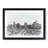 Austin Texas Skyline in Abstract - Picture Frame Graphic Art Print-55686877-55686876