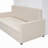 Queen Size Murphy Bed Wall Bed with Cushion, White-312605994