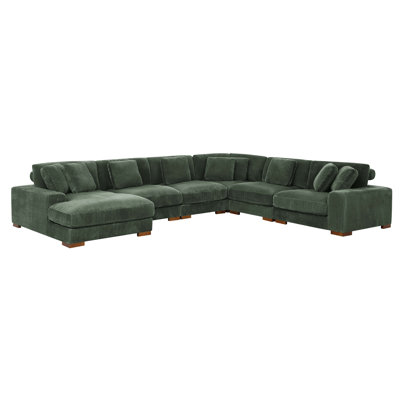 Amritbir 157.5" Wide Right Hand Facing Modular Corner Sectional