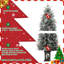 54' H Lighted Artificial Christmas Tree