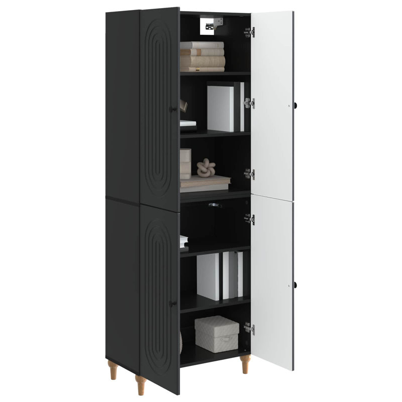 Storage Cabinet, Black
