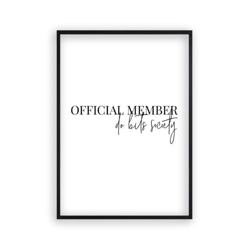 Print, Matt Black Frame, 41 cm H x 31 cm W
