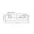 Washable High-Sense Straight Living Sofa