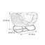 Chaise berçante Deluxe PE-101538405-101538410