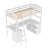 Ervene Loft Twin Size Bed With Drawers