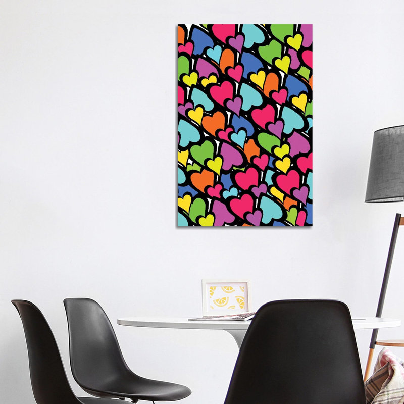 Hearts, 2011 by Louisa Hereford - Wrapped Canvas Print, 101.6 cm H x 66.04 cm W