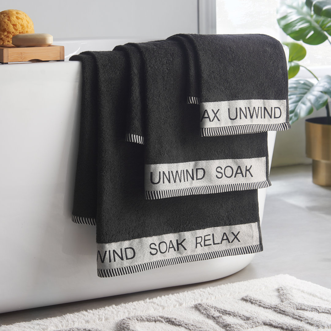 Relax And Unwind 4 Piece Towel Set