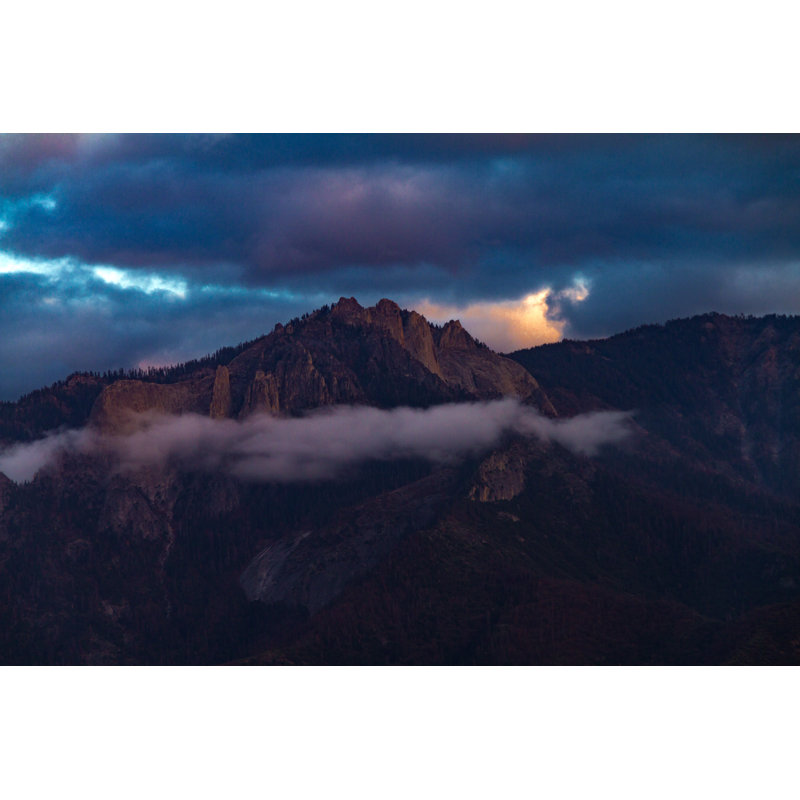 Friedlander View Of Castle Rock - Wrapped Canvas Print, 30cm H x 46cm W x 3.8cm D