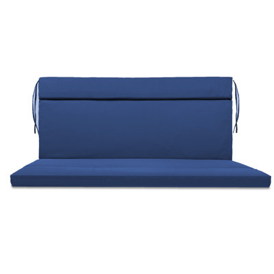 48-Inch Outdoor Loveseat Cushions, With Removable Covers And High-Resilience Foam
