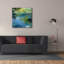 «Water Lilies 3» par Julia Purinton, art mural sur toile, 26 po x 26 po-441662808