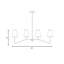 Diana 4-Light Linear Pendant-1050809862