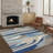 Machine Washable Indoor/Outdoor Chantille ACN2777 Abstract Rug-858270539-858270532