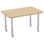 Table rectangulaire d'activité rectangulaire avec pieds réglables-49447495-99105924-99105923