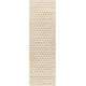 Addy Handmade Brown, Ivory Rug