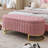 Elegant Upholstered Velvet Storage Ottoman With Button-Tufted,Storage Bench With Metal Legs For Bedroom,Living Room,Fully Assembled Except Legs-1475156396