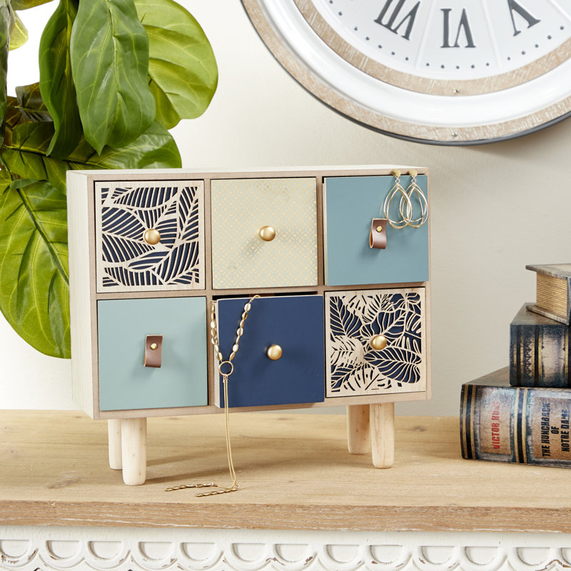 Grande boîte à bijoux en bois