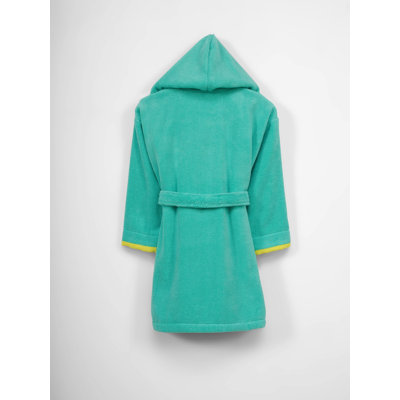 Mid-Calf Bathrobe with Pockets and Hood