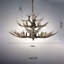 Luminaire suspendu rustique rustique en bois