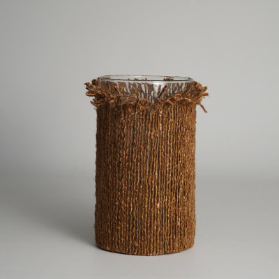 Porte-votive de table en verre