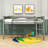Janaq Kids Twin Loft Bed-768181035-768181037