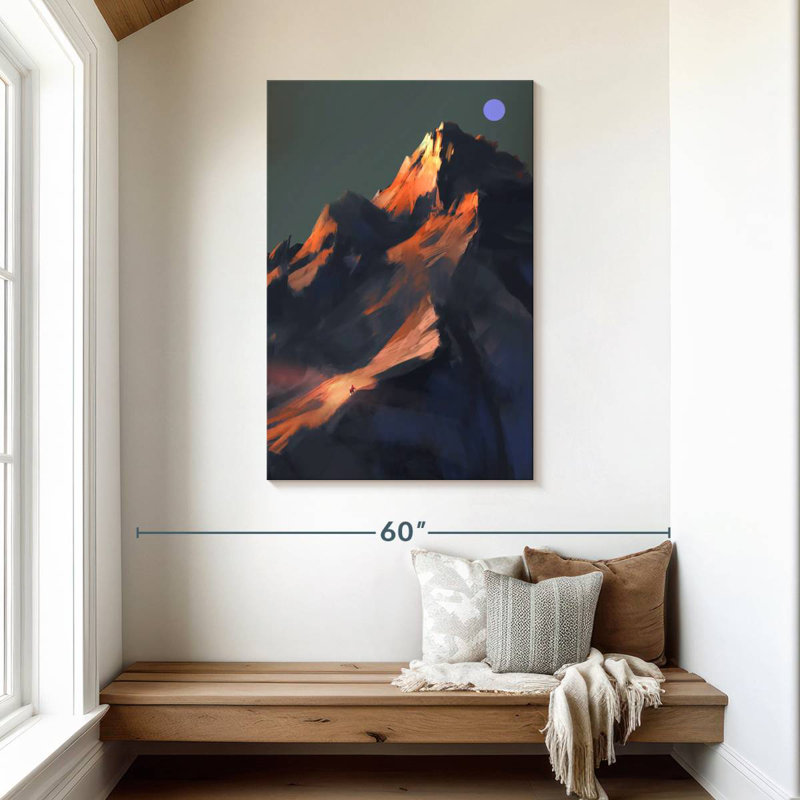 Alvord Mountain Shadow, 45" H x 30" W