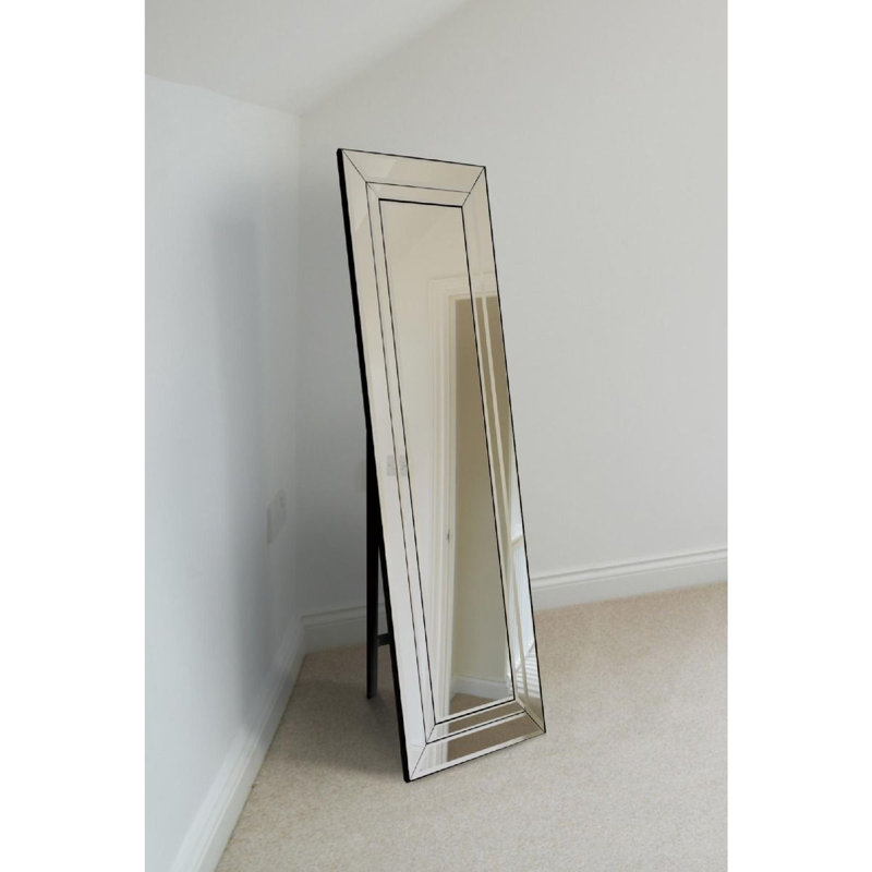 Lauralee Flat Floor Mirror