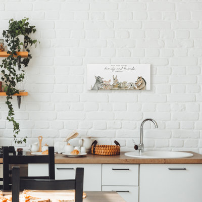 La bonne nourriture apporte la toile de famille, conception par Cindy Jacobs