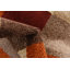 Tapis abstrait beige / brun / orange Alair-22945992