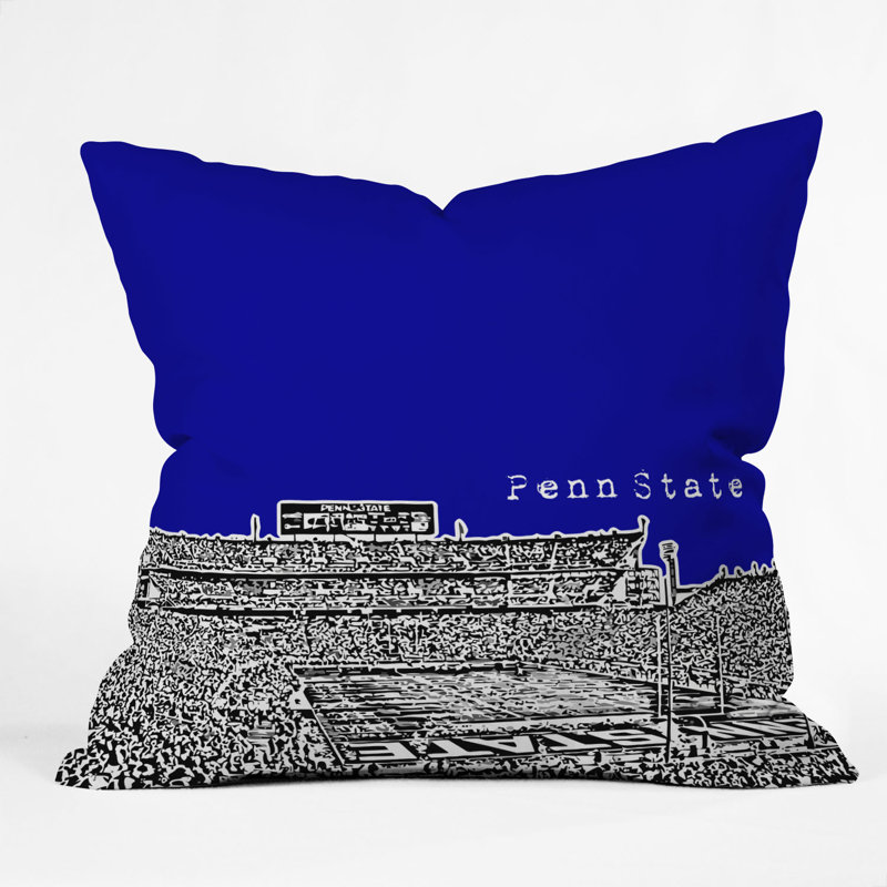 Oreiller de jet Bird Ave Penn State University, 16" x 16"