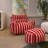 Simple striped bean bag sofa-108972728