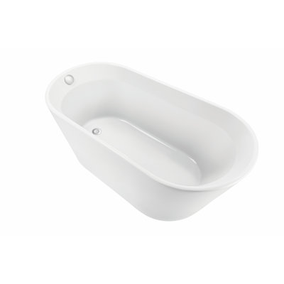 68.90'' x 29.92'' Freestanding Soaking Acrylic Bathtub