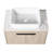 Meynell 29.5 " W Free Standing Wall Mounted 1 Single Vanity Bathroom Vanity With Solid Wood Top
