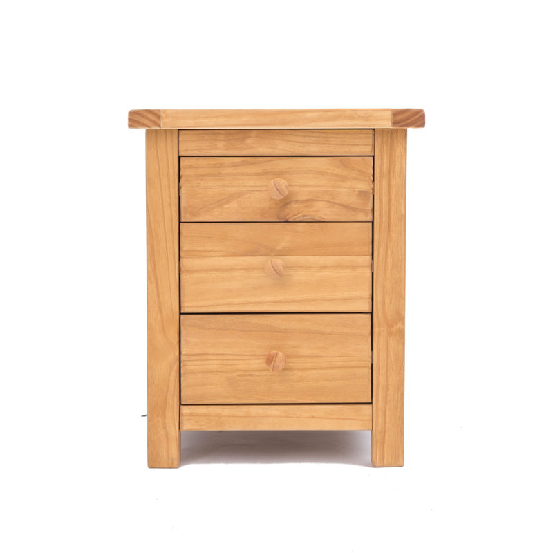 Ian 45cm W Plywood / Laminate Board Bedside Table