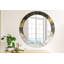 Huldar Glass Flat Wall Mirror